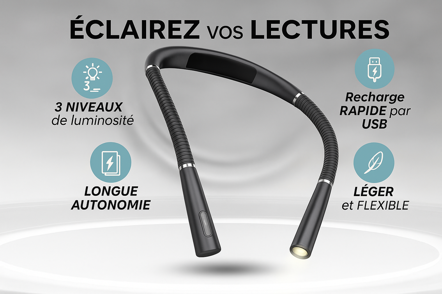 Lampe de lecture LED - NoctaLamp™