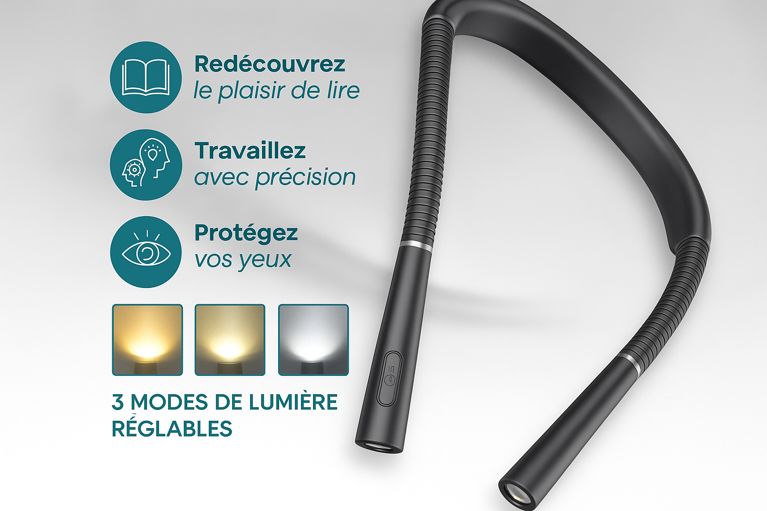 Lampe de lecture LED - NoctaLamp™