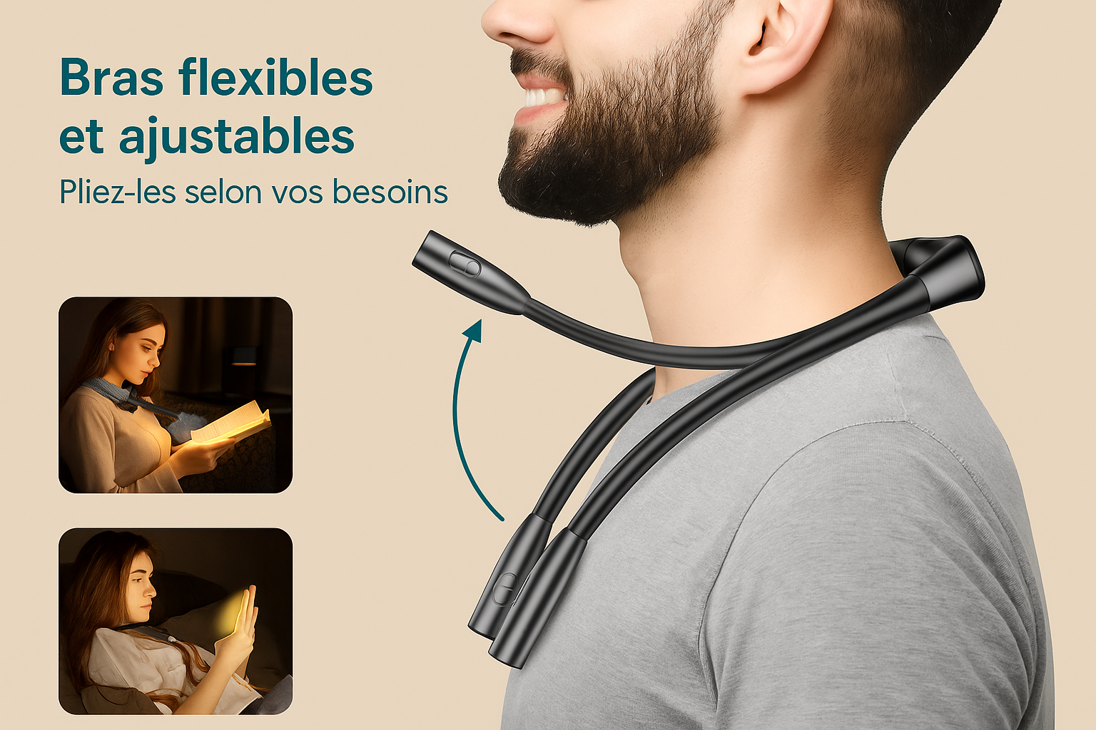 Lampe de lecture LED - NoctaLamp™