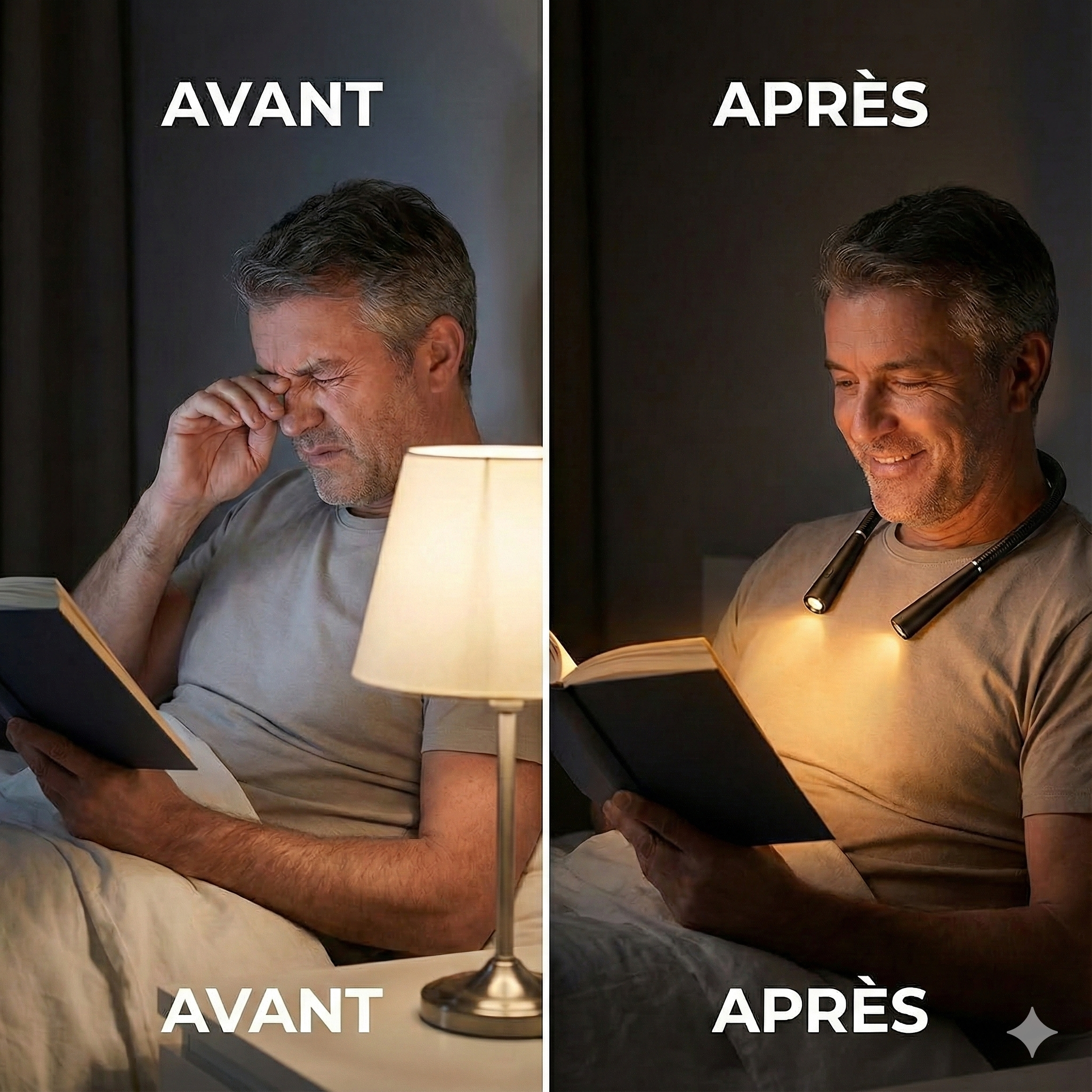Lampe de lecture LED portable - NoctaLamp Globanove