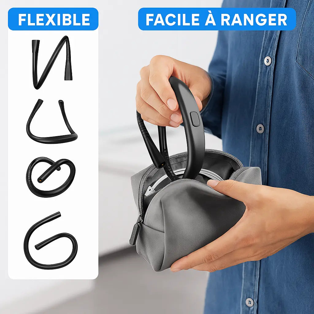 Lampe de lecture LED portable autour du cou – Noctalamp