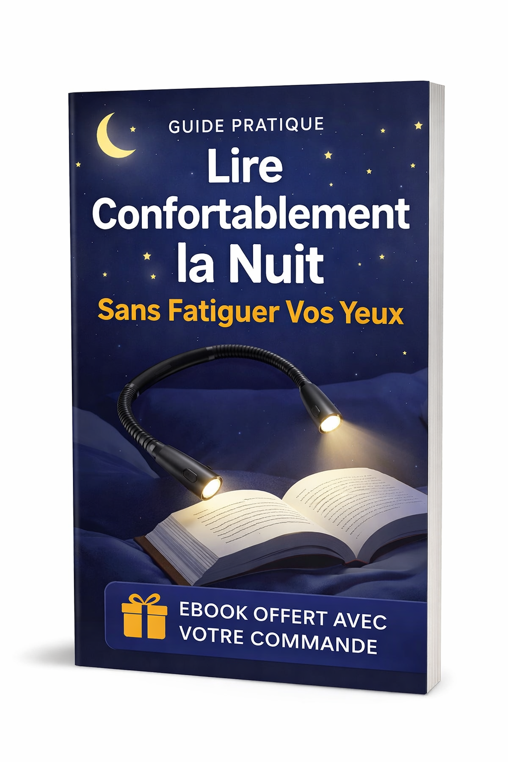 E-book Offert : Lire Confortablement la Nuit Sans Fatiguer Vos Yeux Globanove